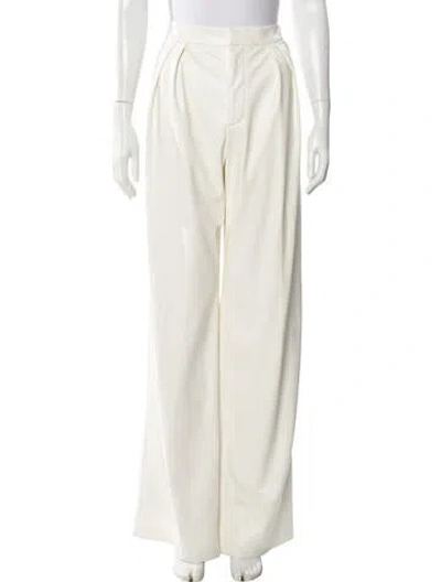 Pre-owned Alice And Olivia Wide Leg Pants In Neutral