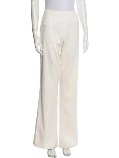 Pre-owned Alice And Olivia Wide Leg Pants In Neutral