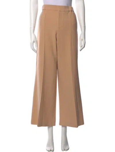 Pre-owned Alice And Olivia Wide Leg Pants In Neutral