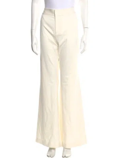 Pre-owned Alice And Olivia Wide Leg Pants In Neutral