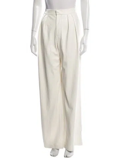 Pre-owned Alice And Olivia Wide Leg Pants In Neutral