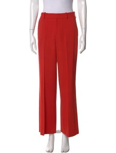 Pre-owned Alice And Olivia Wide Leg Pants In Orange