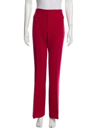 Pre-owned Alice And Olivia Wide Leg Pants In Pink