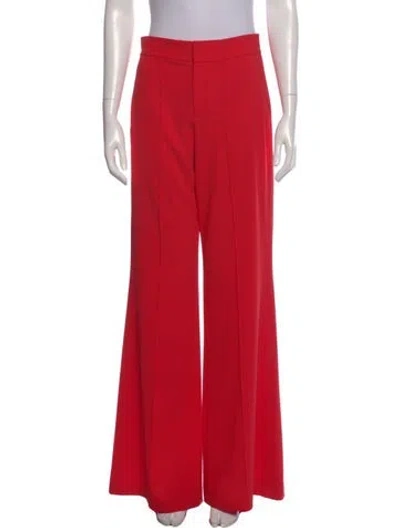 Pre-owned Alice And Olivia Wide Leg Pants In Pink