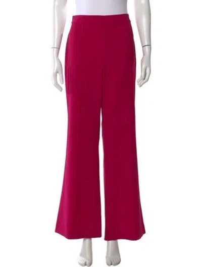 Pre-owned Alice And Olivia Wide Leg Pants In Pink