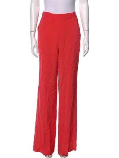 Pre-owned Alice And Olivia Wide Leg Pants In Pink