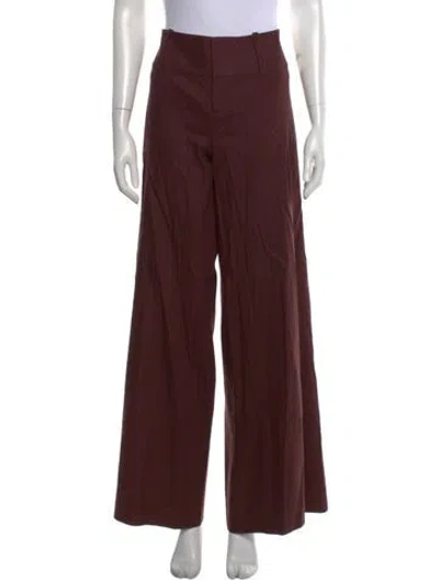 Pre-owned Alice And Olivia Wide Leg Pants W/ Tags In Brown