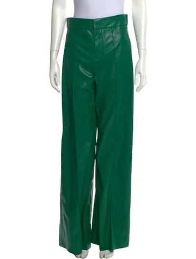 Pre-owned Alice And Olivia Wide Leg Pants W/ Tags In Green