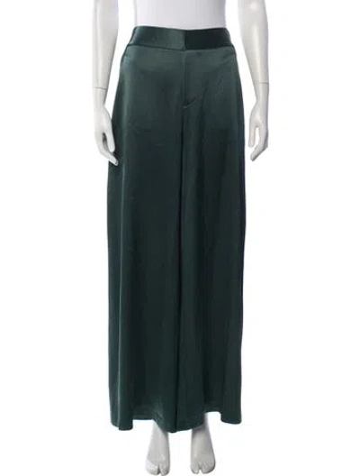 Pre-owned Alice And Olivia Wide Leg Pants W/ Tags In Green