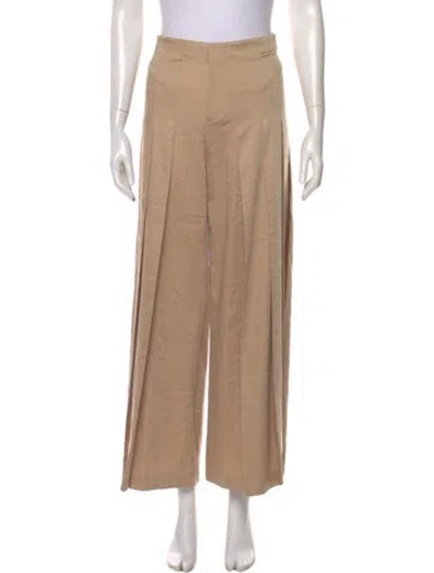 Pre-owned Alice And Olivia Wide Leg Pants W/ Tags In Neutral