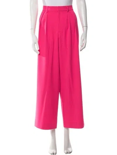 Pre-owned Alice And Olivia Wide Leg Pants W/ Tags In Pink