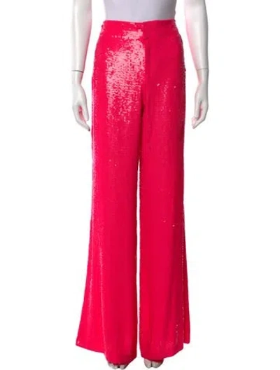 Pre-owned Alice And Olivia Wide Leg Pants W/ Tags In Pink