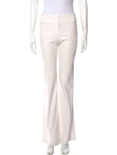 Pre-owned Alice And Olivia Wide Leg Pants W/ Tags In White