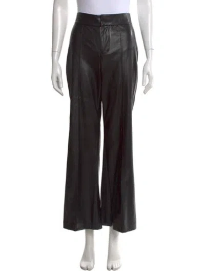 Pre-owned Alice And Olivia Wide Leg Pants In White