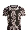 Alice And Olivia Willa Silk Tee