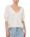 Alice And Olivia Williams Easy Cashmere-blend Pullover In White