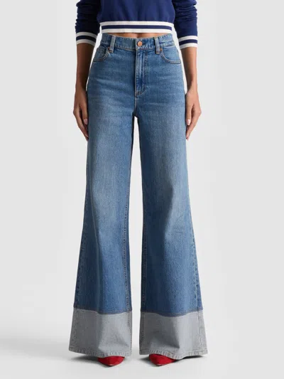 Alice And Olivia Wilson Jean In Blue