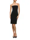 Alice And Olivia Ada Midi Dress In Black