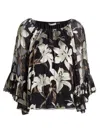 ALICE AND OLIVIA WOMEN'S ARDELIA FLORAL OFF-THE-SHOULDER BLOUSE