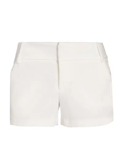 Alice And Olivia Women's Cady Shorts In White