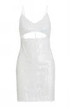 Alice And Olivia Women Cutout Mini Dress In White In White