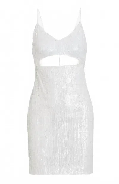 Alice And Olivia Women Cutout Mini Dress In White