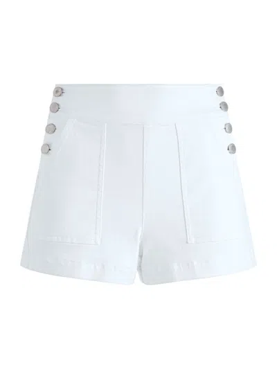 Alice And Olivia Women's Donald Jean Shorts In White
