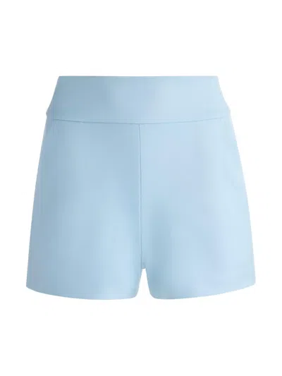 Alice And Olivia Women's Donald Solid Shorts In Blue