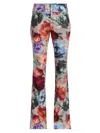 Alice And Olivia Olivia Bootcut Pants In Gray