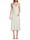 Alice And Olivia Kiro Slip Dress In White