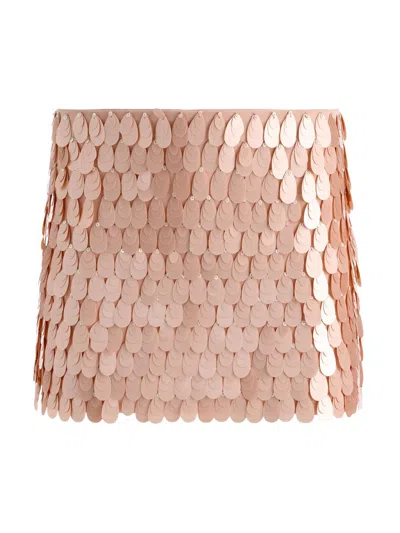 Alice And Olivia Women's Mace Paillette-embellished Miniskort In Pink