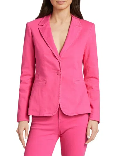 Alice And Olivia Women's Macey Solid Blazer In Candy
