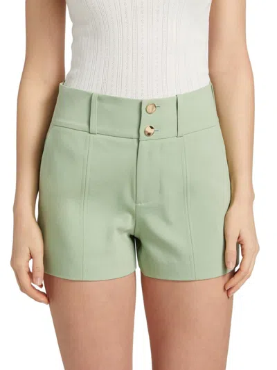 ALICE AND OLIVIA WOMEN'S MAME HIGH-RISE SHORTS