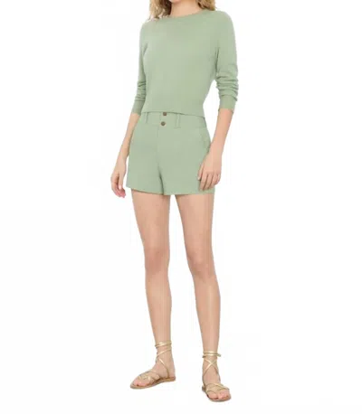Alice And Olivia Women's Mame Short In Sage In Green