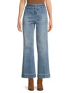 Alice And Olivia Quinn Jean In Blue