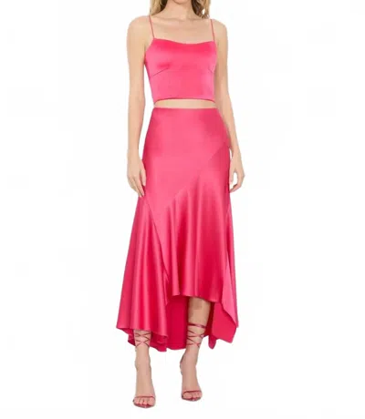 Alice And Olivia Women's Saylor Bustier Camisole In Raspberry In Pink