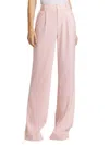 Alice And Olivia Tomasa Trouser In Pink