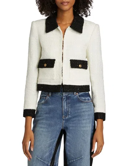 ALICE AND OLIVIA WOMEN'S TOPHER BOXY JACKET