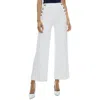 Alice And Olivia Narin High Rise Wide Leg Jeans In Off White In White
