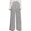 Alice And Olivia Alice + Olivia Mame Pants In Silver