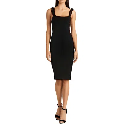 Alice And Olivia Womens Solid Viscose Sheath Dress