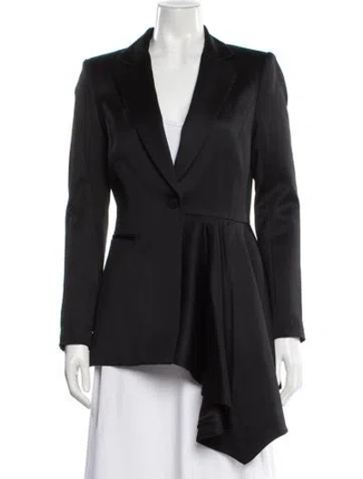 Pre-owned Alice And Olivia Wool Blazer In Gray