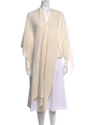 Pre-owned Alice And Olivia Wool Cowl Neck Sweater In Neutrals