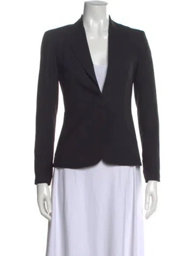 Pre-owned Alice And Olivia Wool Mini Dress In Gray