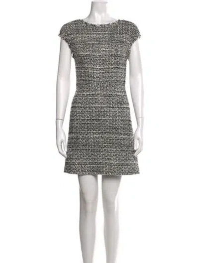 Pre-owned Alice And Olivia Wool Mini Dress In Multi