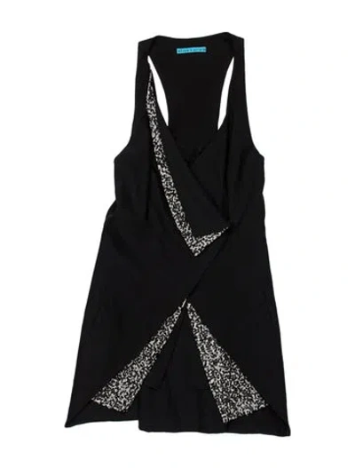 Pre-owned Alice And Olivia Wool Mini Dress In Multi