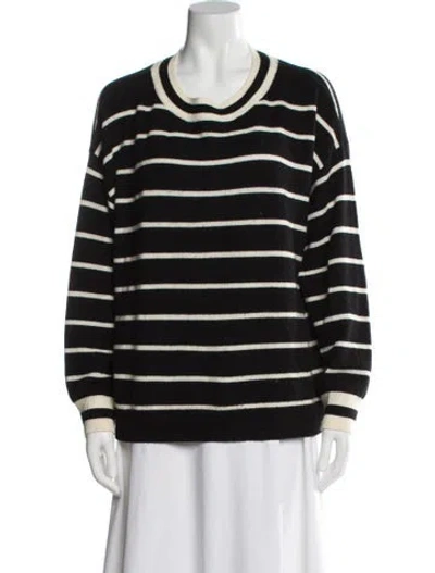 Pre-owned Alice And Olivia Wool Striped Sweater In Multi