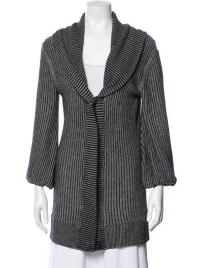 Pre-owned Alice And Olivia Wool Striped Sweater In Multi