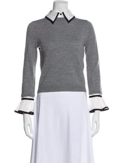 Pre-owned Alice And Olivia Wool Sweater In Multi