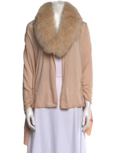 Pre-owned Alice And Olivia Wool Sweater In Neutral